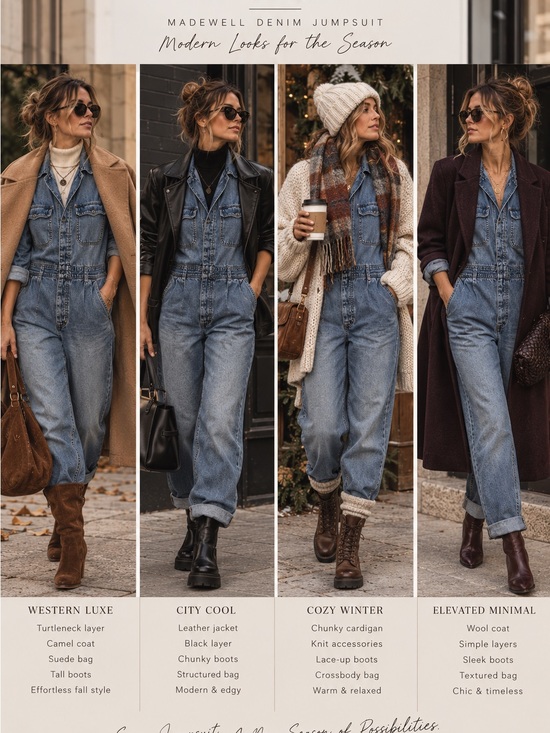 Madewell Jackets & Blazers - Madewell Light Wash Denim Utility Jumpsuit  - XS
